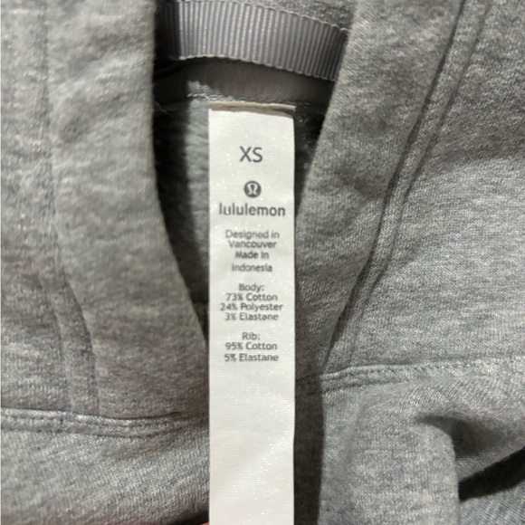 Lululemon women’s grey hoodie size XS - Picture 4 of 6